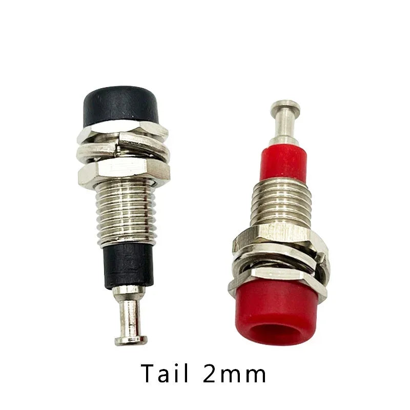 10/50/100PCS 2mm Banana Female Socket with Insulated Copper Terminal – Ideal for Panel Testing and Speaker Connections