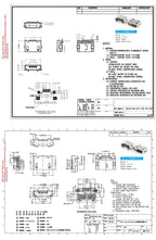 USB Series Socket USB Female Micro Connector Male MINI Plug Type-C Socket D Square Port B Data Type A