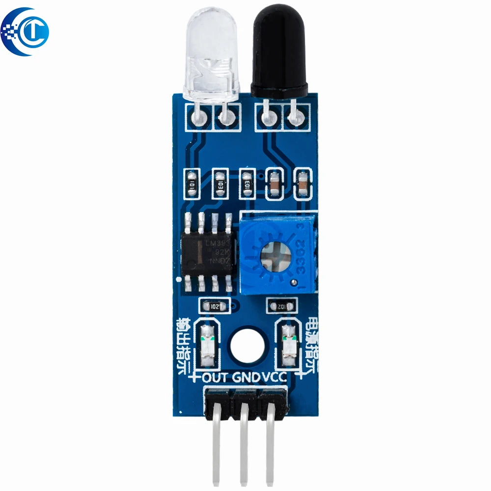 1PCS   IR Infrared Obstacle Avoidance Sensor Module for Arduino Smart Car Robot 3-wire Reflective Photoelectric New