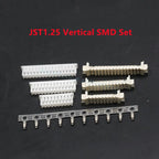 5sets GH1.25 SH1.0 JST1.25 PH2.0 XH2.54 SH/JST/ZH/PH/XH Horizontal / Vertical SMD Pin Header + Housing + Terminal Set 2.54mm