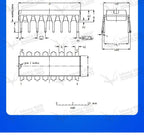 2PCS 8-Bit Analog-to-Digital/Digital-to-Analog Converter with PCF8563P PCF8591P PCF8574T Clock Timing Chip