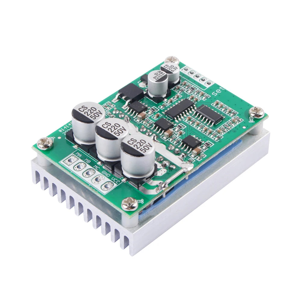 12-36V 15A 500W DC Motor Controller Module Hall Brushless BLDC Driver Board Motor Speed Regulator With Over-Current Protection
