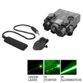SOTAC‑GEAR DBAL‑A2, Green / Red Visible Laser + IR Aiming Pointer + White LED Flashlight | NO IR Flood Illuminator