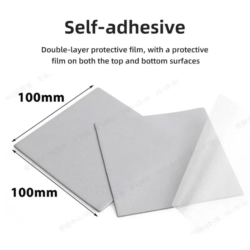 FEHONDA Thermal Pad 6W/mk Soft Thermal Silicone Pad 0.5/0.75/1.0/1.5/2.0/2.5/2.75/3.0/3.5/4.0mm Thermal Pads for GPU CPU PS4
