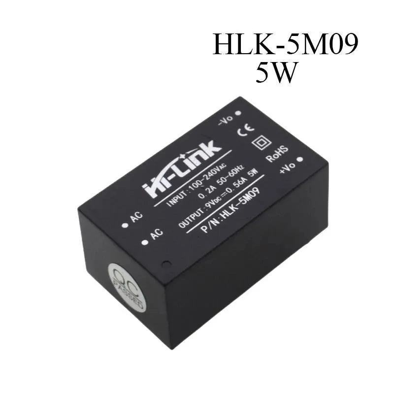 LAUBEI HLK-5M03/09/12/24 HLK-PM03/09/0612/24 AC-DC 3W 5W 5V/3.3V/12V/24V Intelligent Switch Step Down Buck Power Supply Module