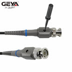 GEYA 2 Pcs 100 MHz Oscilloscope Probe 1X/10X Adjustable Attenuation Switch BNC Clip Test Lead Input Voltage10:1 Scope Probe Kit