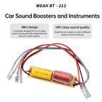 80W 2 Way Hi-Fi Audio Treble Bass Frequency Divider DIY Stereo Sound Speaker for Car A-pillar High-low Frequency Modification
