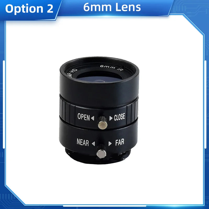 12.3M IMX477 Sensor Camera for Raspberry Pi 5 4 3 CM4/3 Support C/CS-Mount Lens High Quality Camera for Nvidia Jetson Nano Orin