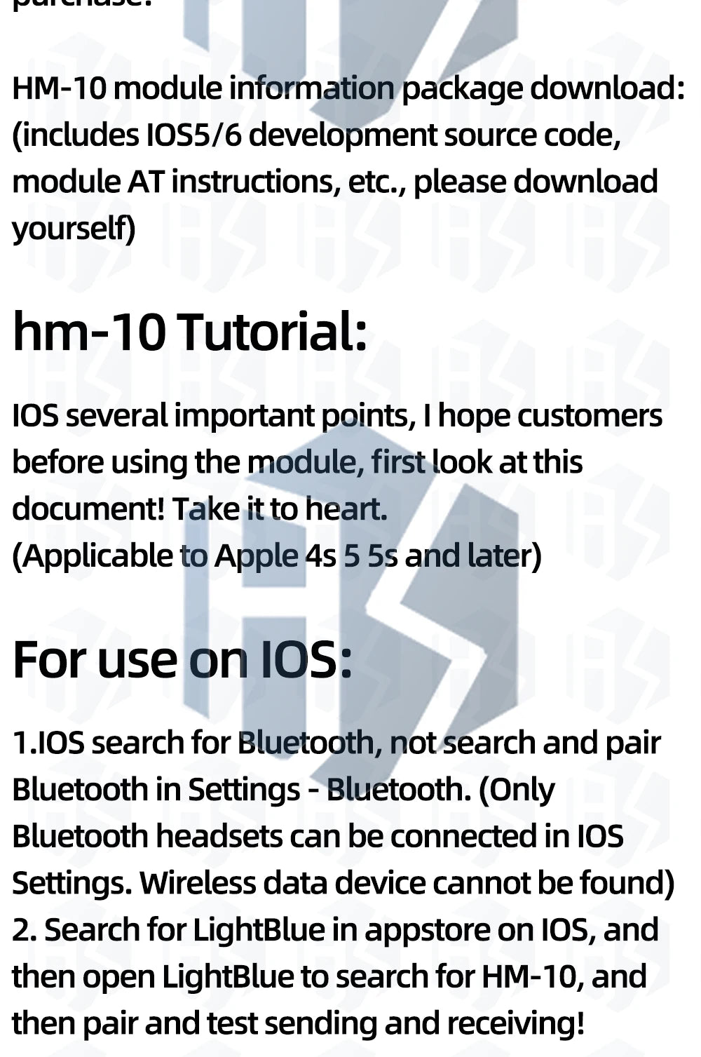 HM-10 BLE 4.0 (Bluetooth Low Energy) UART Transparent Wireless Module-Bi-Directional 3.3V/5V Logic Level Shifter for Arduino