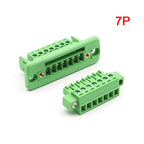 1Set 15EDGWC Pitch 3.81mm 2P/3P/4P/5P/6P/8P/9P Pluggable Terminal Block Connector JM15EDGKM 3.81mm Pitch