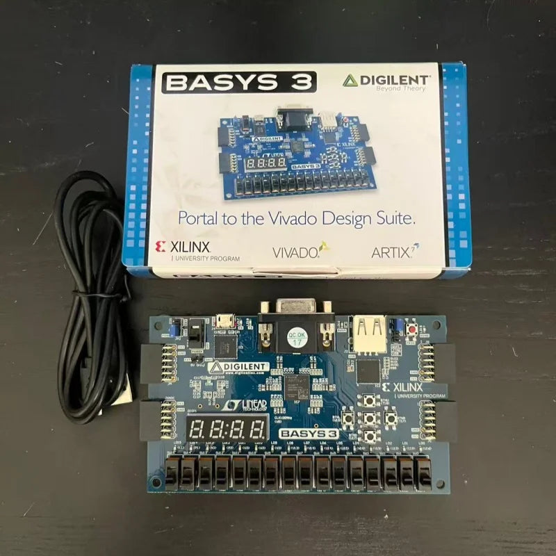 Basys3 FPGA 410-183 Programmable Logic IC Development Tools Artix-7 FPGA Board with XC7A35T-1CPG236C Basys 3