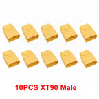 XT90 Male Female Connector Plug Welding Terminal Plugs for RC Lipo Battery Drone Boat Airplane Wire Cable Connectors Adapter