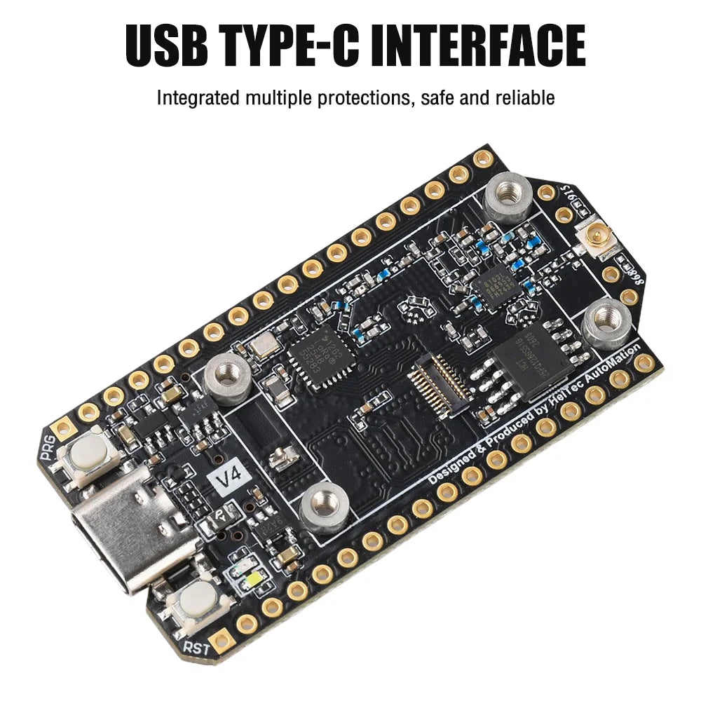 Heltec Meshtastic WiFi LoRa 32 V4 ESP32-S3R2 Development Board Low Power IoT Wireless Module for Smart Agriculture Industrial