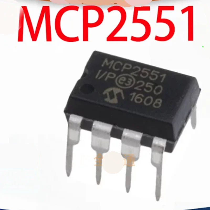 5PCS-20PCS MCP2551-I/P DIP8 MCP2551 CAN Transceiver Chip Suitable for manual welding and prototype development
