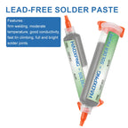 Sn99Ag0.3Cu0.7 Lead-Free Solder Paste, PCB/BGA/SMD Soldering, USB Interface Repair, Soldering, High-Quality Soldering Flux