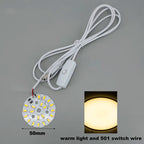 DC 5V USB Dimmer 31mm 50mm Warm White 3W 10W LED Lights 5730 Chip Single Reading Night Desk Book Tablet Lamp Switch Cable