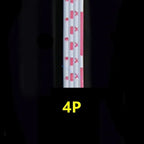 1/2/5M UL2468 Flat Ribbon Cable 26AWG Red White PVC Wire 2.54mm Pitch 4P-12P LED Display Screen Connection Line