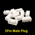 100Pcs/Lot XH2.54 Connector JST 2/3/4/5Pin Female Housing Plastic Shell Plug XH Male/Female Pin Header Dupont Wire Connector