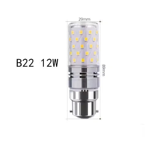 E27 B15 B22 E17 12W 16W 25W 40W LED Corn Light Bulb SMD2835 LED Bulb 110V-220V LEDs Candle Light Spotlight