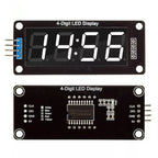 1PCS TM1637 0.56 inch 5V 4 Bit LED Digital Tube Display 7 Segments Red Green Blue Yellow White LED Module Board for Arduino
