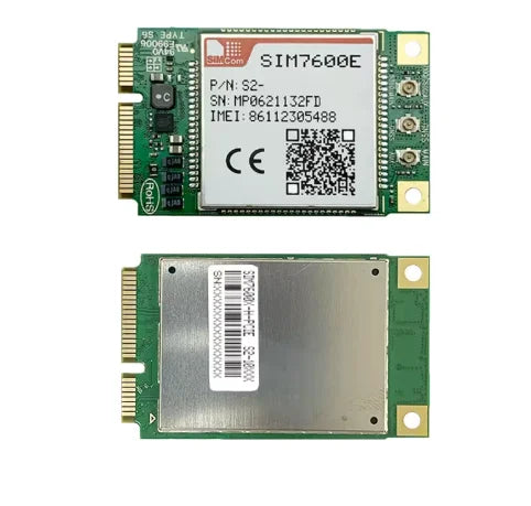 SIMCOM SIM7600 Series Mini Pcie SIM7600-E/SIM7600-G/SIM7600-SA/SIM7600 E-H/SIM7600 G-H/SIM7600 JC-H/SIM7600 E-H1C/SIM7600 E-L1C
