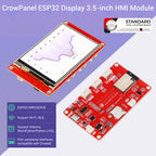 Popular Elecrow CrowPanel 3.5 inch ESP32 HMI 480x320 Display SPI TFT LCD Arduino/LVGL/Micropython Compatible Touch Screen