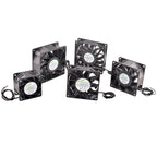 ANCHAOPU 40mm 50mm 60mm 70mm 80mm 92mm 120mm 140mm EC Brushless Cooling Fan AC 110V 120V 220V 240V Axial Flow Fan for Cabinets