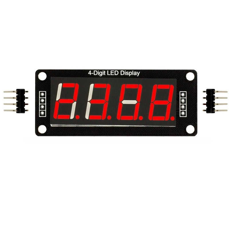 TM1637 LED Display Module For Arduino 7 Segment 4 Bits 0.56 Inch Clock RED Anode Digital Tube Four Serial Driver Board Pack
