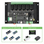 Raspberry Pi Pico 2 RP2350 industrial 6-ch Relay RS485 isolation protection Waveshare RP2350-Relay-6CH WIFI Option