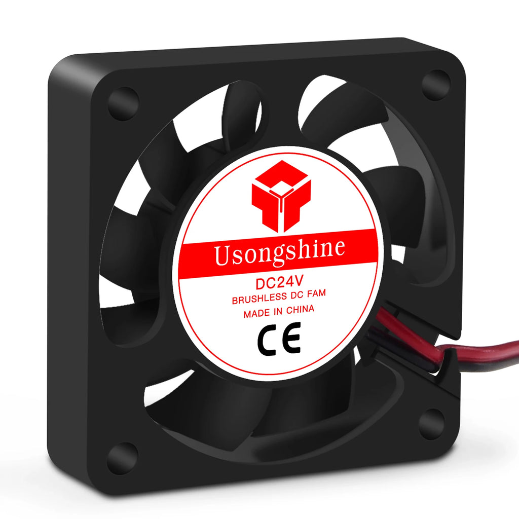 5V/12V/24V Cooling Turbo Fan Brushless 3D Printer Fan 2Pin For Extruder DC Cooler Blower Plastic Fan 3010/4010/4020/5010/5015