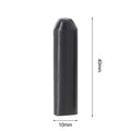 10pcs Warm Shrink End Cap Heat Shrink Cap Black Cable Sealing Cap For Protection Cable End Electrical Equipment