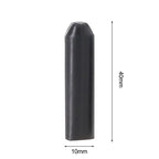10pcs Warm Shrink End Cap Heat Shrink Cap Black Cable Sealing Cap For Protection Cable End Electrical Equipment