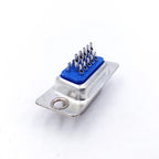 10PCS DB9 Adapter Connector Core RS232 Serial COM Plug Connectors Hole/pin DB15 Female Male Port Socket D Sub DP9 Plastic Case