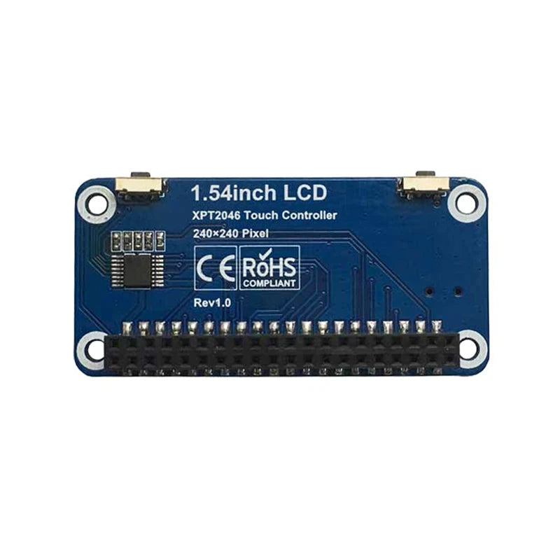 Raspberry Pi Zero 2W Mini Game Console with 1.54 Inch LCD Resistive Touch Screen Supports Retropie