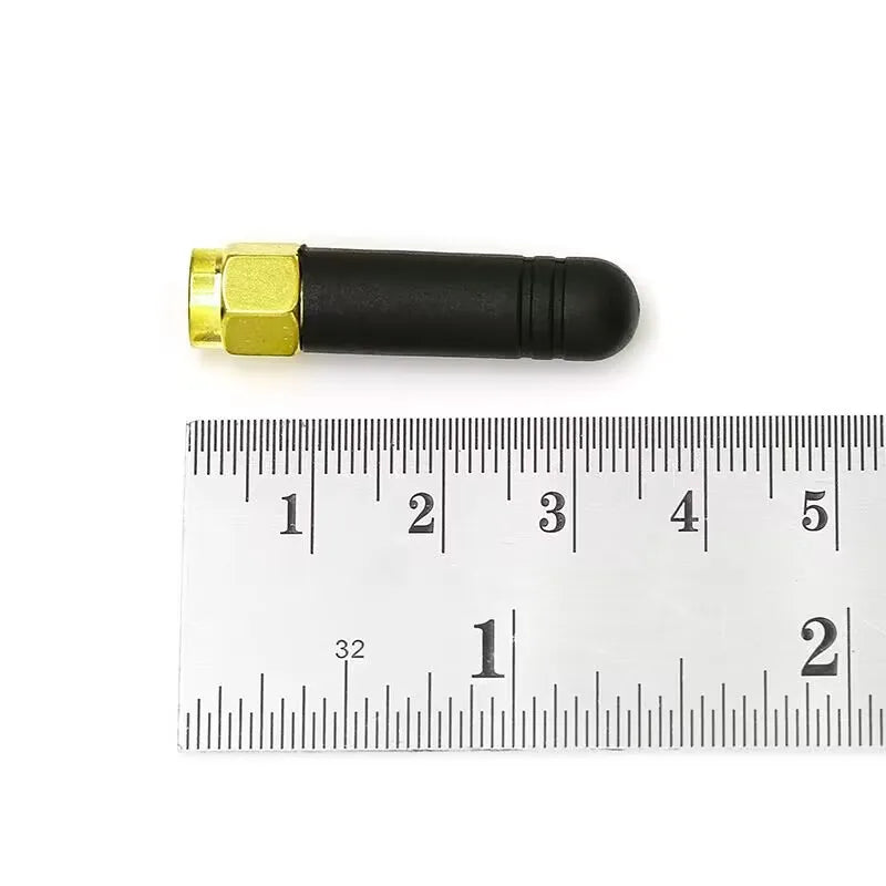 2PCS 2.4G Mini WiFi Antenna 2dBi SMA Male Connecter for Motherboard  Modem USB Adapter AP Client FPV Transmitter Extender