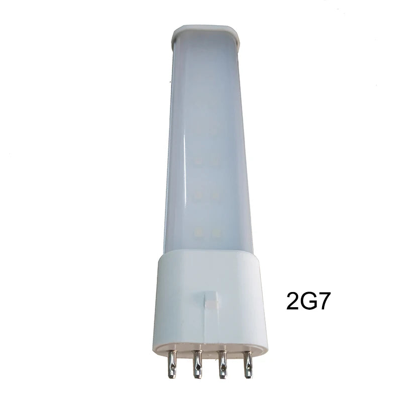 1pc 2G7 2GX7 Led Lamp PLS Light Desk Hotel Office CFL Pl Light 5W 7W SMD 2835 Warm White/cold White CFL Light Lamp Replacement