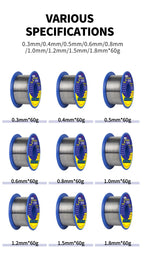 MECHANIC OFFICIAL SX-862 60g Double Rosin Hole Solder Wire 183℃ Melting Point Solder Flux 1-3% No-residue High Purity Welding