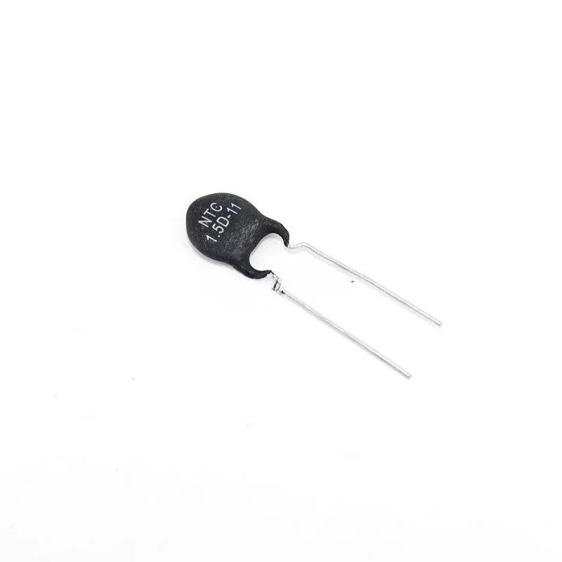 NTC 1.5D-11 Thermistor 1.5 Ohm 11mm Inrush Limiter for Power Supply Soft Start 50Pcs