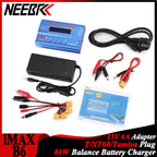 iMAX B6 80W Battery Charger Lipo NiMh Li-ion Ni-Cd Digital Lipro Balance Charger Discharger 1-6S for RC FPV Drone Airplane Car