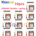 1-10pcs/Smallest SIM800L GPRS GSM Module Kit MicroSIM Card Core BOard Quad-band TTL Serial Port with the antenna