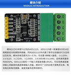 ADS1115 16-Bit 4-Channel I2C ADC Module, High Precision for Sensor Voltage Measurement