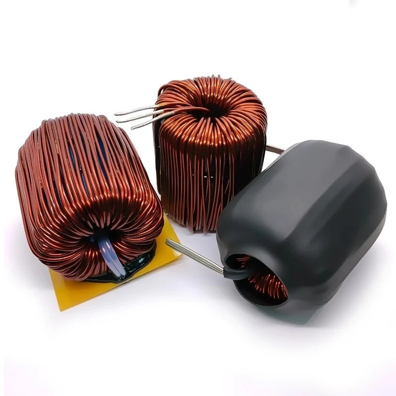 1PCS 47MM Iron Silicon Aluminum 1/1.5/2/3/4 MH 184125 Charging Pile PFC LC Filter Inductor DC-DC