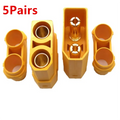 5 Pairs  XT90 XT-90 XT90H Male and Female Bullet Connector Plug for RC Lipo Battery Motor, ESC, and Charge Lead
