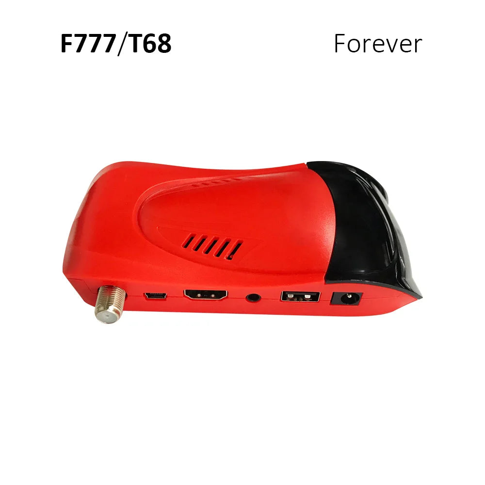 F777 T68 DVB S2X Forever 1080P HD Digital Satellite Receiver Supports Blind Scan HEVC H.265 Dual RCU MEA SE Asia APL5 Decoder