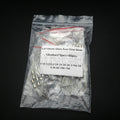12values*5pcs=60pcs 3.6*10mm Glass fuse Slow blow 250V 3.6x10 0.1A 0.25A 0.5A 1A 2A 3A 3.15A 5A 6.3A 8A 10A 15A