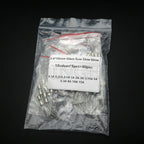 12values*5pcs=60pcs 3.6*10mm Glass fuse Slow blow 250V 3.6x10 0.1A 0.25A 0.5A 1A 2A 3A 3.15A 5A 6.3A 8A 10A 15A