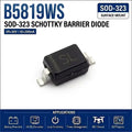 (100 pcs) B5819WS SOD-323/SOD-123 (Marking SL) - Schottky Diode 40V 1A 0.9V