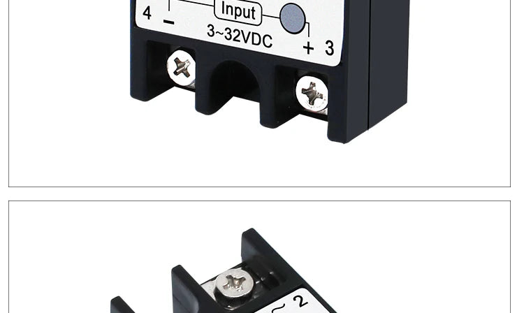 LCTC1PCS Single-phase Solid State Relay  DC to AC AC to AC DC to DC  Zero-crossing SSR 10A25A40A50A60A80A100A