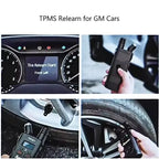 TPA01 TPMS Relearn Tool Digital Tire Pressure Gauge 2 in 1 Auto Tire Pressure Sensor Reset Tool for Vehicle TPMS System