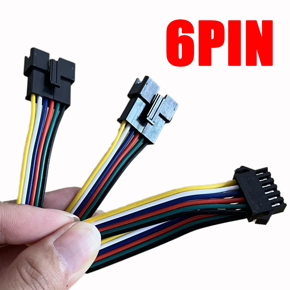 2Pin 3Pin 4Pin 5Pin 6Pin LED Splitter Connector JST SM Male Female Wire Cable For WS2812 WS2811 SK6812 RGB RGBW Led Strip